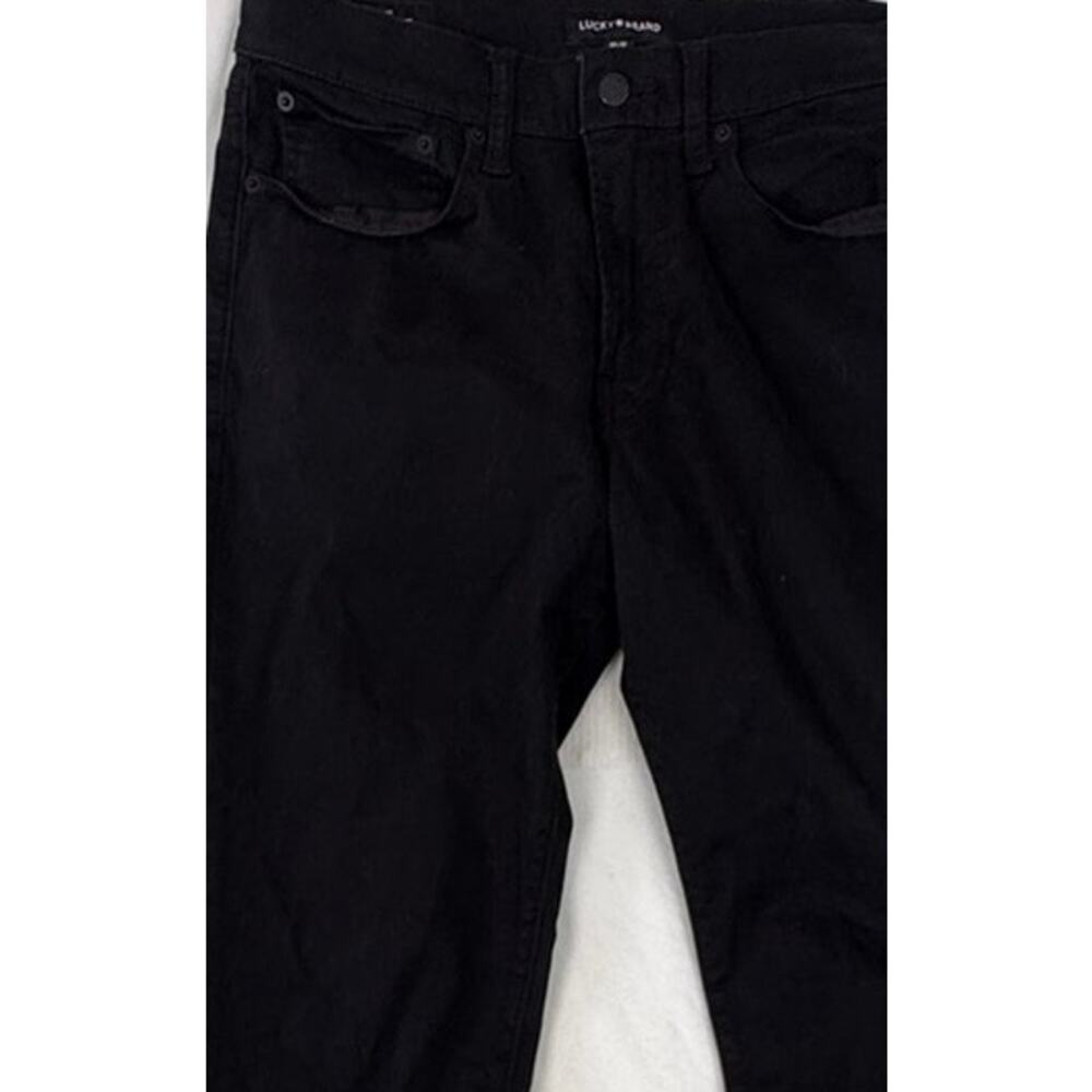 Lucky Brand 121 Slim Straight Mens 32 x 32 Black Pants - Picture 10 of 14